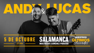 Entradas para el concierto de Andy y Lucas