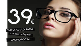 Tus gafas graduadas ¡desde 39 €!